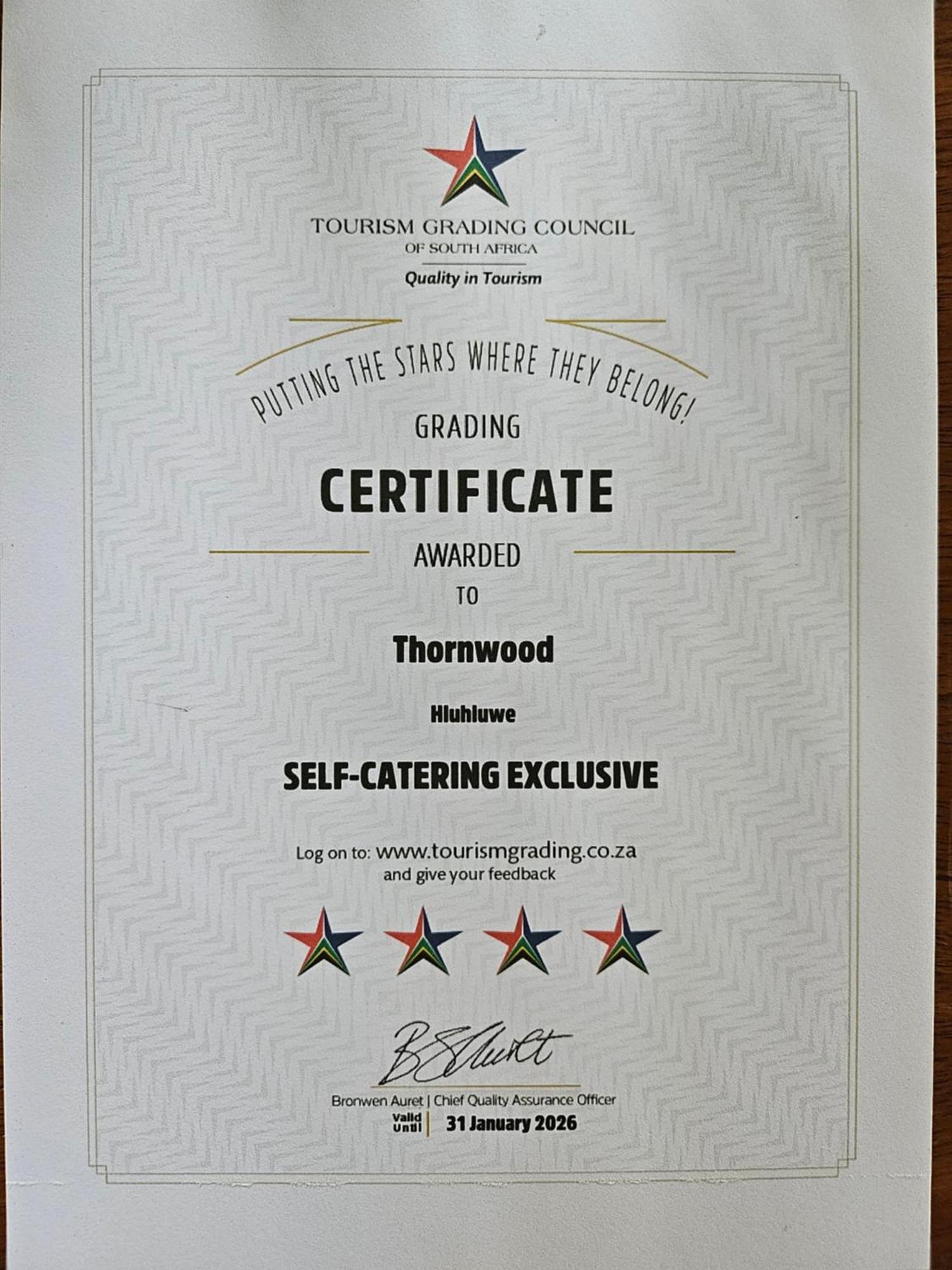Thornwood Villa Hluhluwe Eksteriør billede